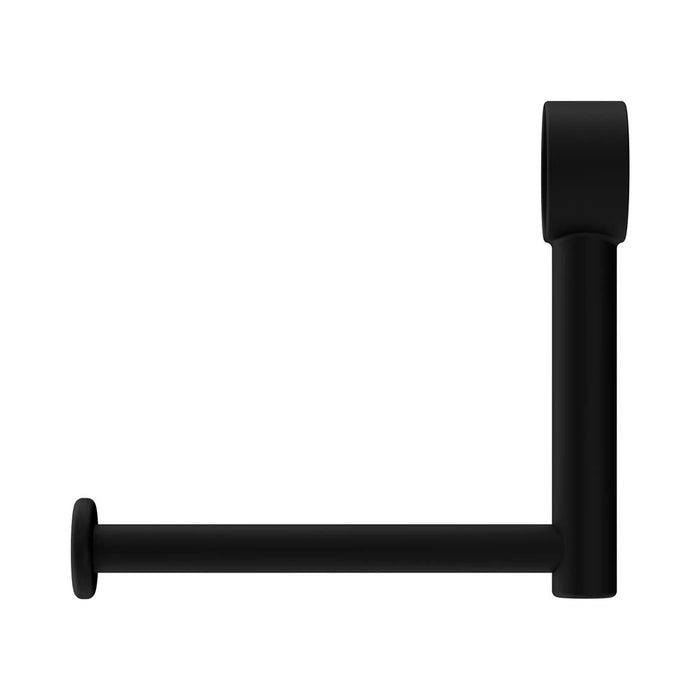 125mm Nero Mecca Care Stainless Steel Grab Rail Add On Toilet Roll Holder