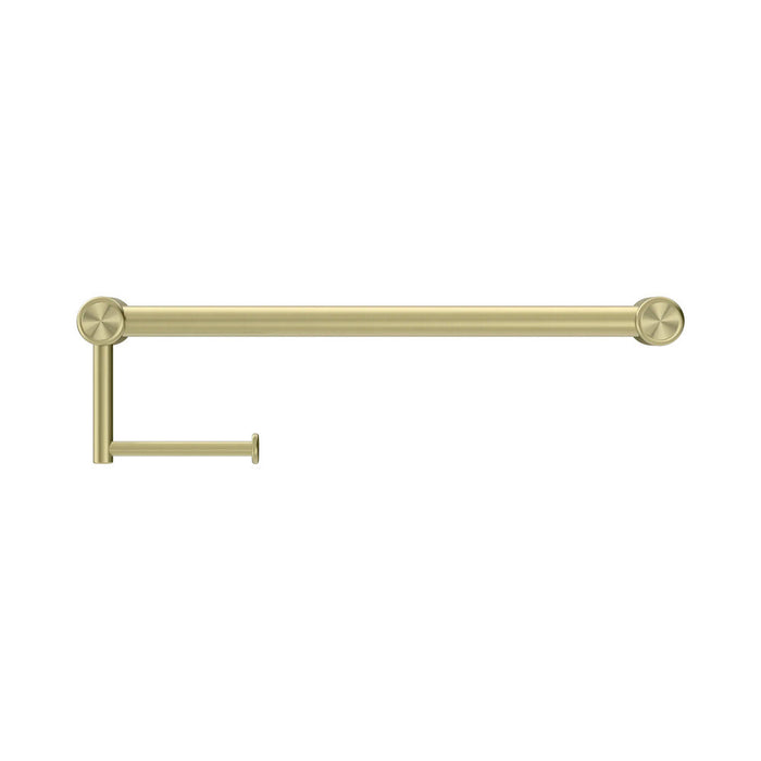 300/450mm Nero Mecca Care 25mm Stainless Steel Toilet Roll Rail