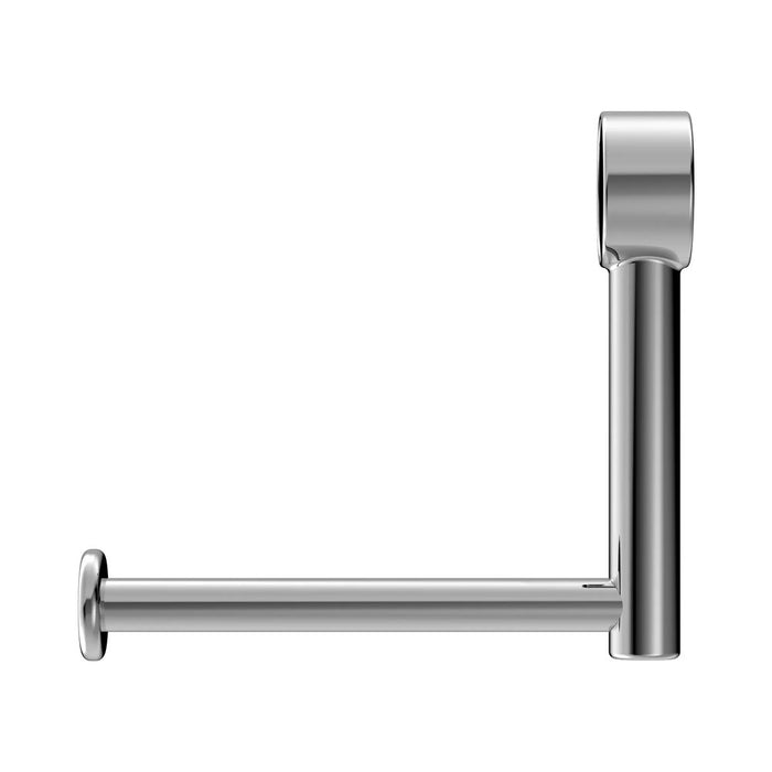 125mm Nero Mecca Care Stainless Steel Grab Rail Add On Toilet Roll Holder