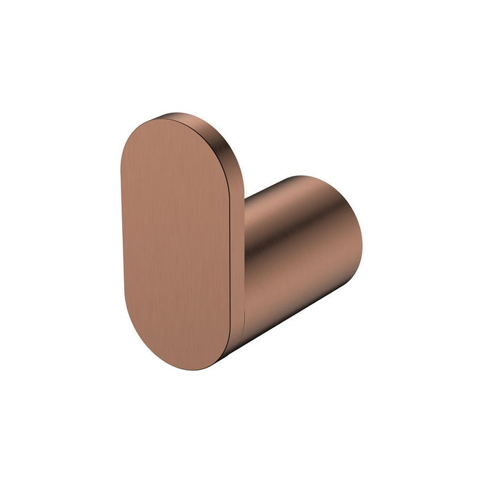 Fienza Empire Brushed Copper Stainless Steel Slim Robe Hook