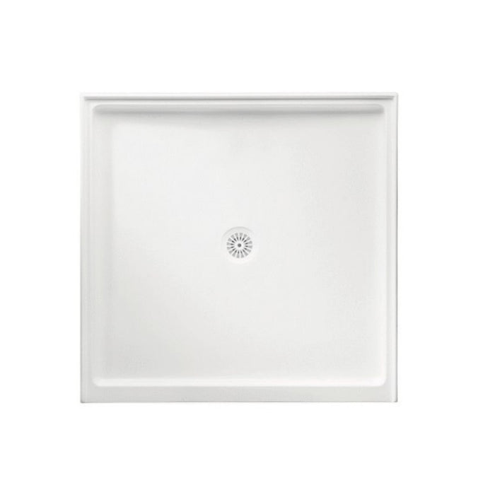 820-1500mm Flinders Polymarble Square Shower Base Incl Waste