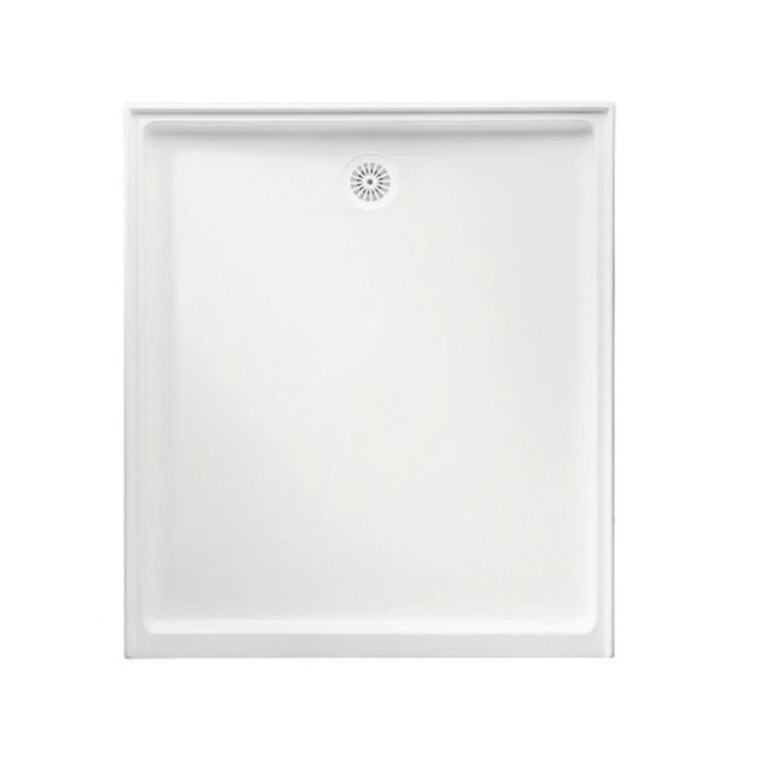 820-1500mm Flinders Polymarble Square Shower Base Incl Waste