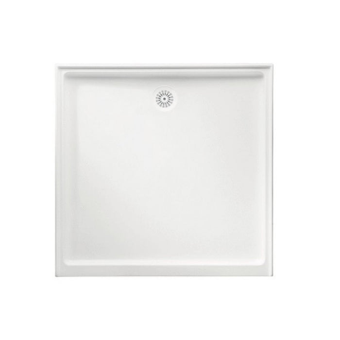 820-1500mm Flinders Polymarble Square Shower Base Incl Waste