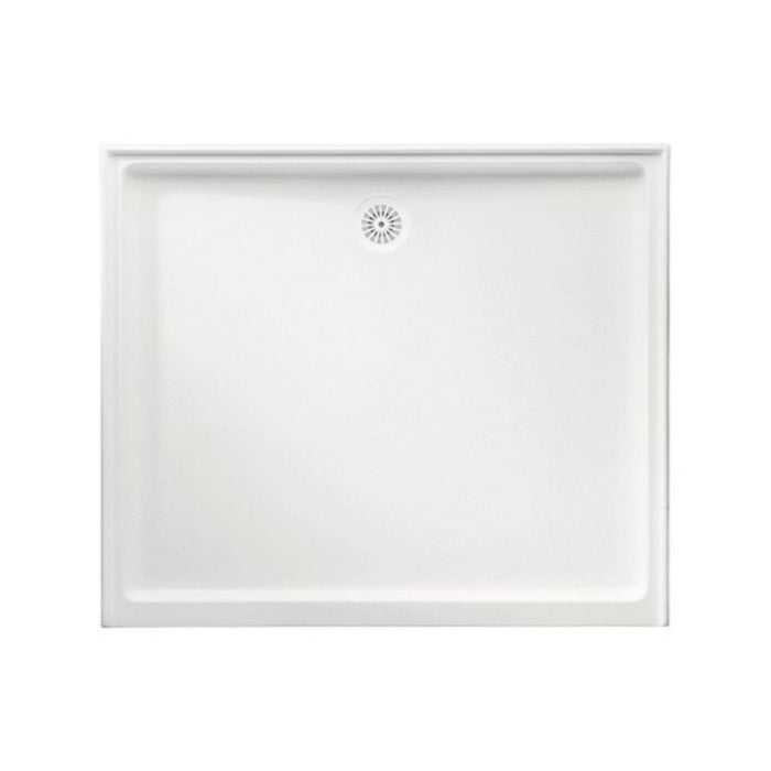 820-1500mm Flinders Polymarble Square Shower Base Incl Waste
