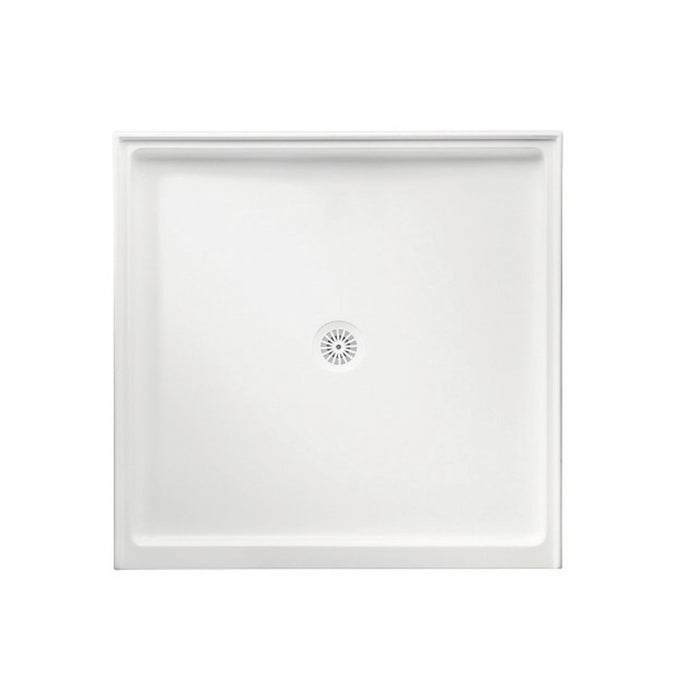 820-1500mm Flinders Polymarble Square Shower Base Incl Waste