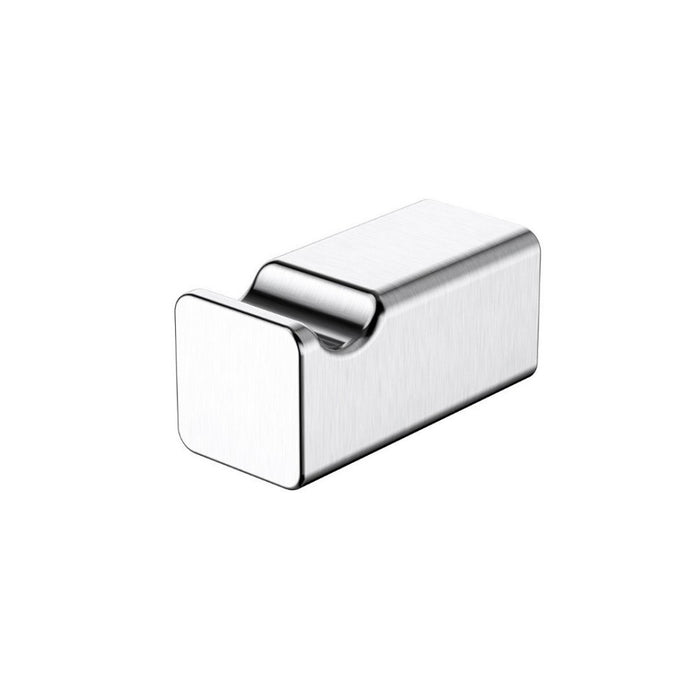 Modernnational Nova Solid Brass Square Single Robe Hook