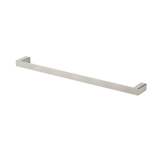 600mm Modernnational Nova Solid Brass Square Single Towel Rail