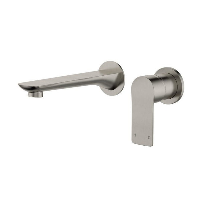 Modernnational Nova Solid Brass Wall Mixer With Spout