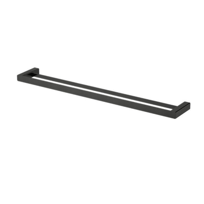 750mm Modernnational Nova Solid Brass Square Double Towel Rail