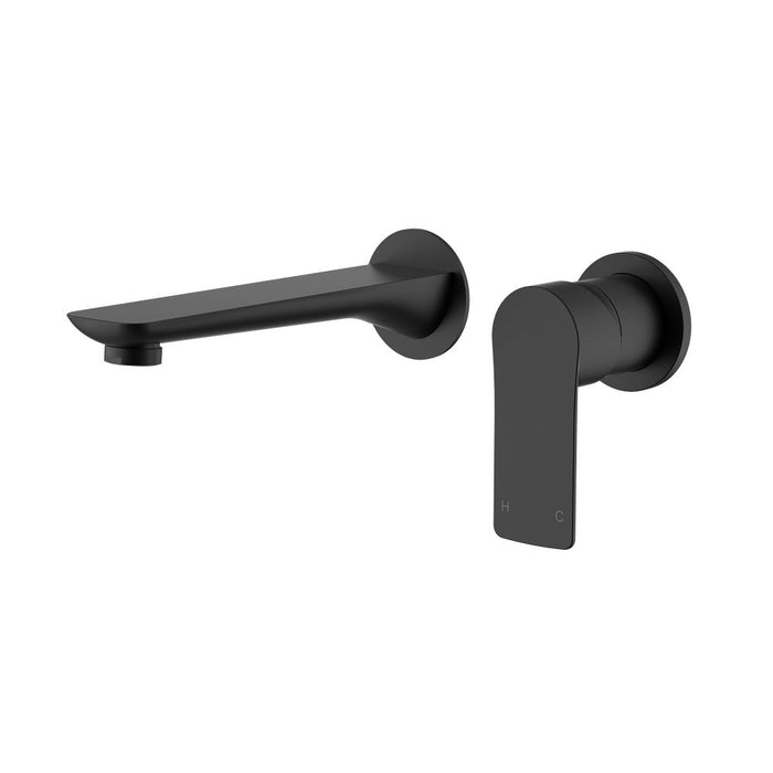 Modernnational Nova Solid Brass Wall Mixer With Spout