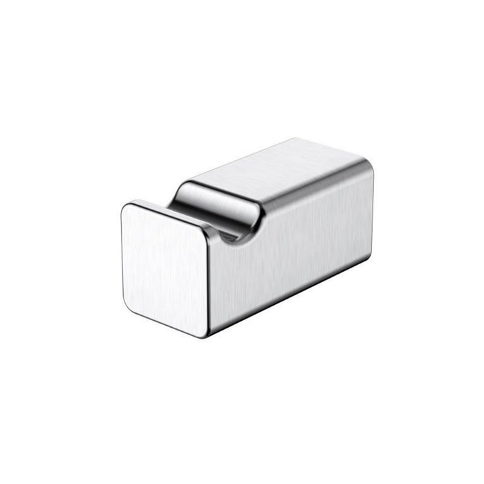 Modernnational Nova Solid Brass Square Single Robe Hook