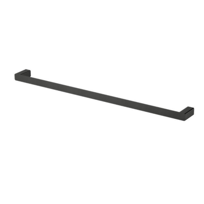 750mm Modernnational Nova Solid Brass Square Single Towel Rail