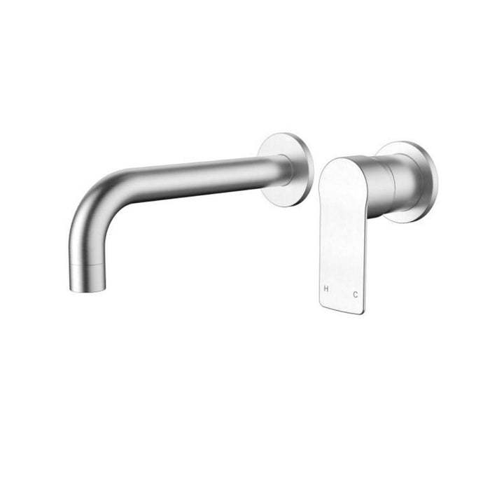 Modernnational Nova Lead Free Brass Round Wall Mixer With Spout