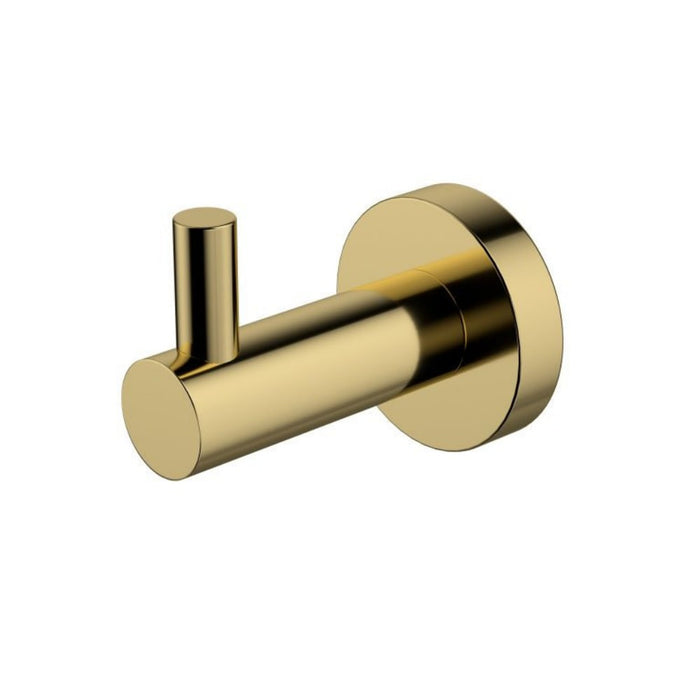 Modernnational Mirage Solid Brass Round Single Robe Hook