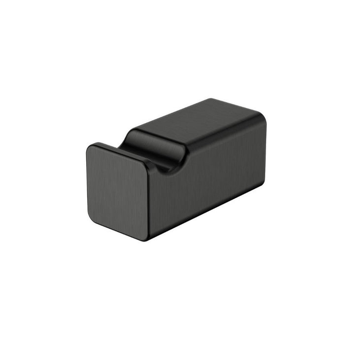 Modernnational Nova Solid Brass Square Single Robe Hook