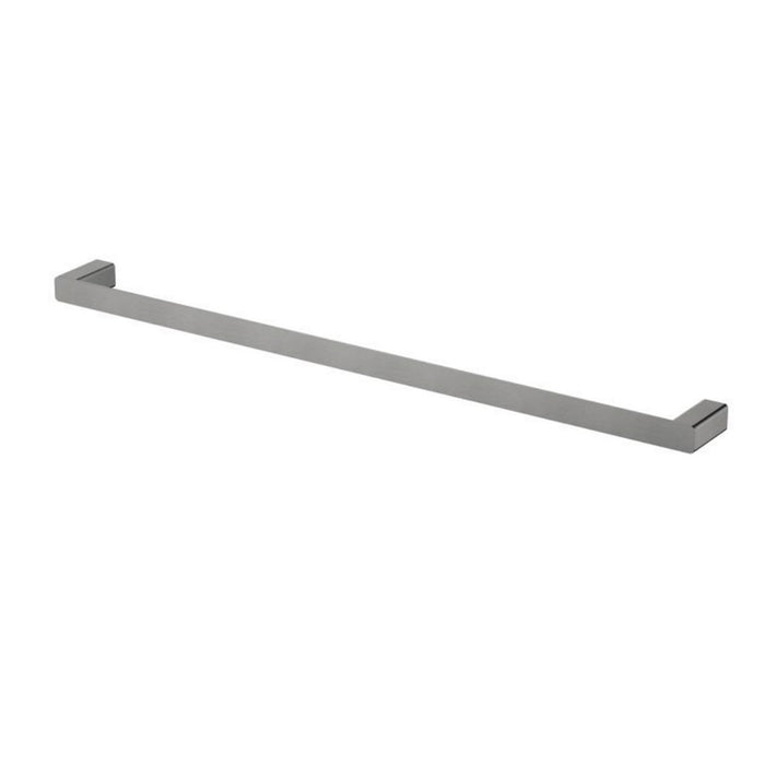 750mm Modernnational Nova Solid Brass Square Single Towel Rail