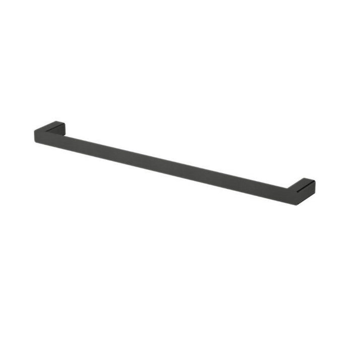 600mm Modernnational Nova Solid Brass Square Single Towel Rail