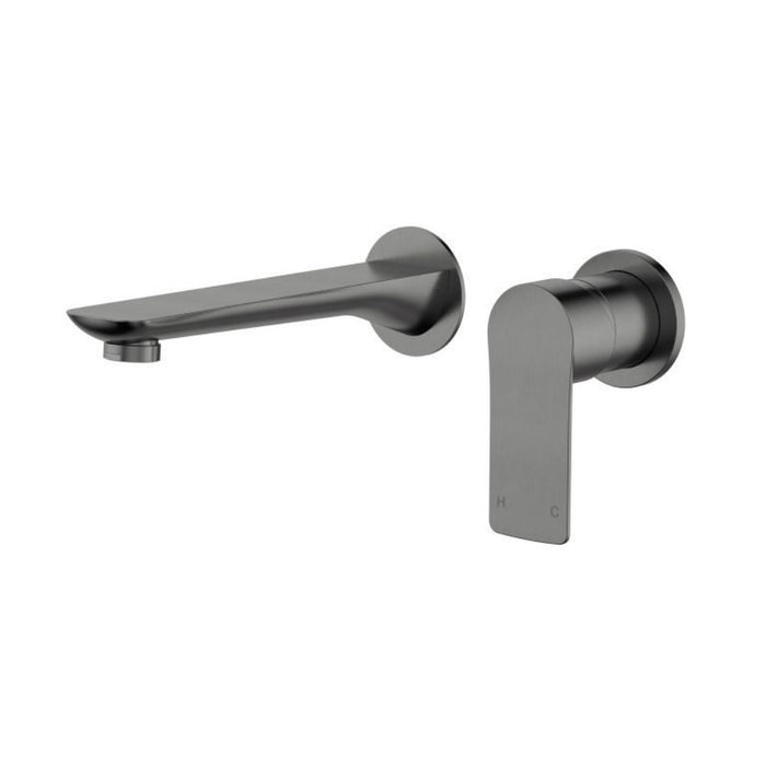 Modernnational Nova Solid Brass Wall Mixer With Spout