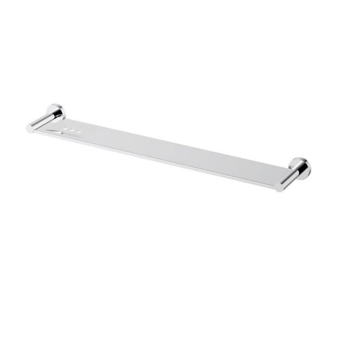 600mm Modernnational Mirage Solid Brass Square Bars Metal Shelf