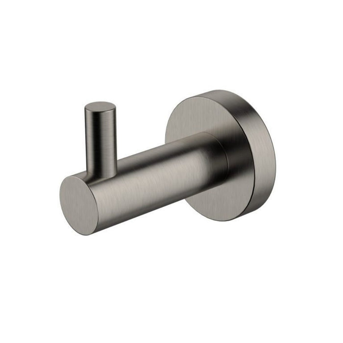 Modernnational Mirage Solid Brass Round Single Robe Hook