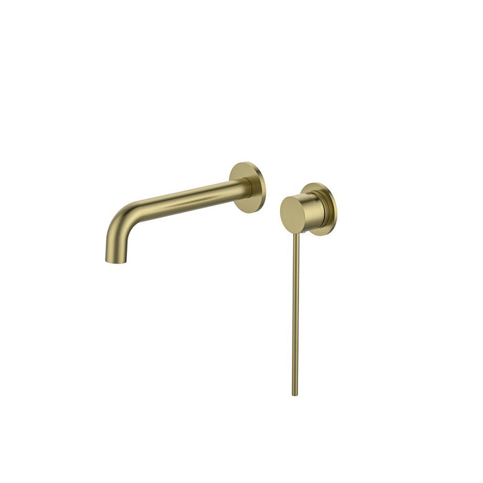 BK Care Round Lead Free Morgan Wall Basin Mixer With Spout