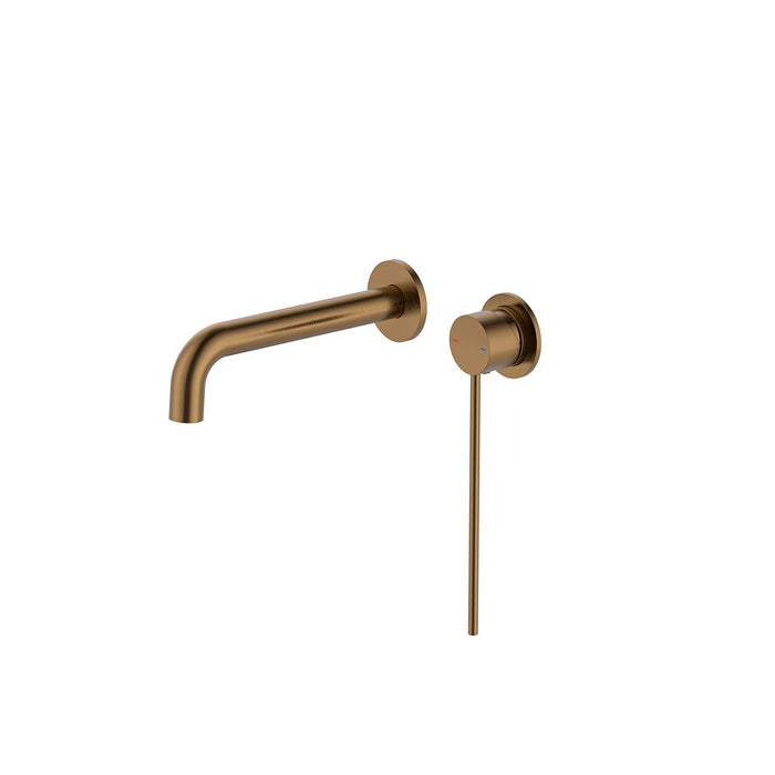 BK Care Round Lead Free Morgan Wall Basin Mixer With Spout
