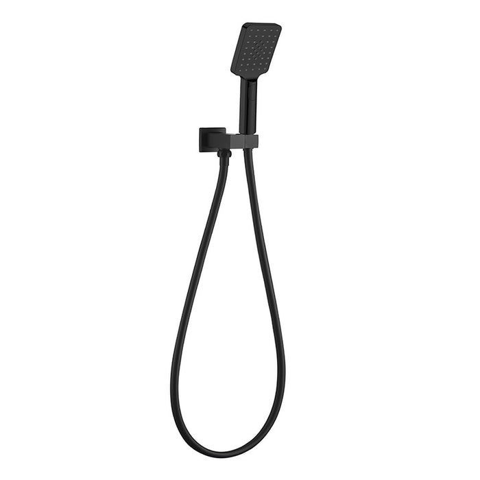 BK Eckig Brass Square On Bracket Handheld Showers