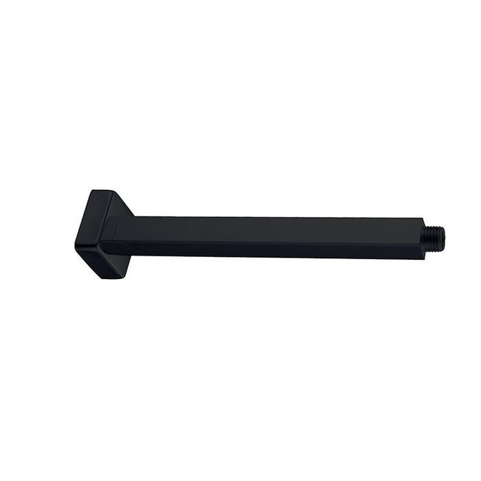 300mm BK Eckig Brass Square Ceiling Arm
