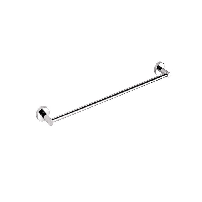 250mm BK RUND Brass Round Single Towel Rails