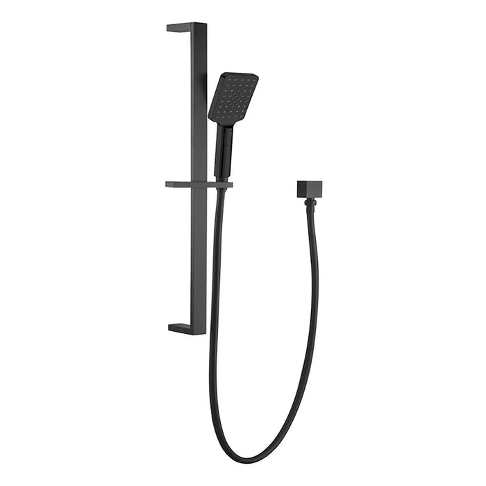 BK Eckig Brass Square Multifunction Sliding Rail Showers
