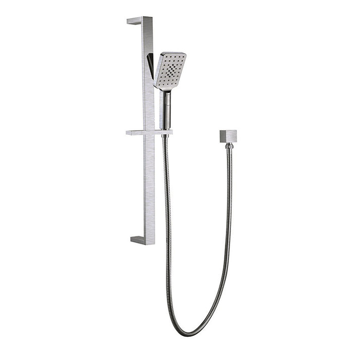 BK Eckig Brass Square Multifunction Sliding Rail Showers