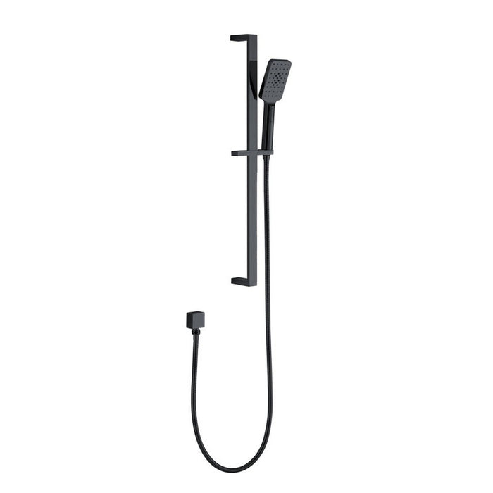 BK Eckig Brass Square Multifunction Sliding Rail Showers