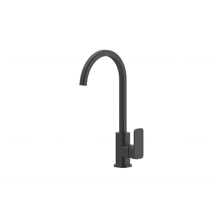 BK Kasten Lead Free Brass Square Gooseneck Sink Mixer