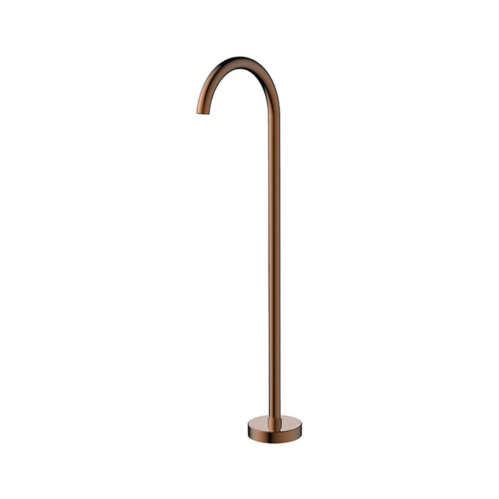 BK RUND Brass Round Freestanding Bath Spout