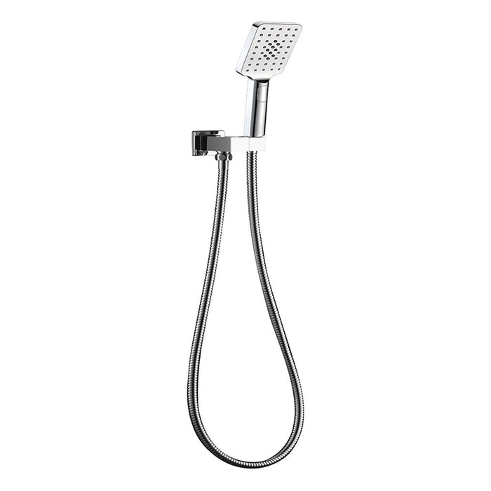 BK Eckig Brass Square On Bracket Handheld Showers