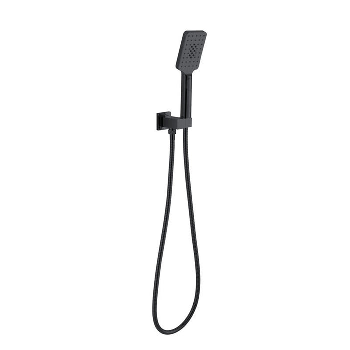 BK Eckig Brass Square On Bracket Handheld Showers