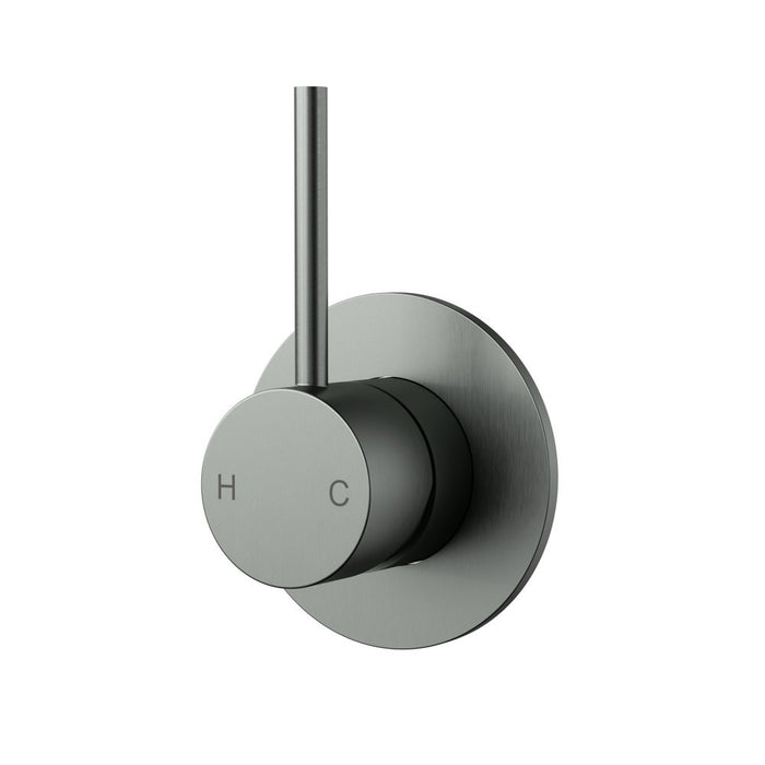 ACL Otus Slimline SS304 Stainless Steel Wall Mixer - Lever Up