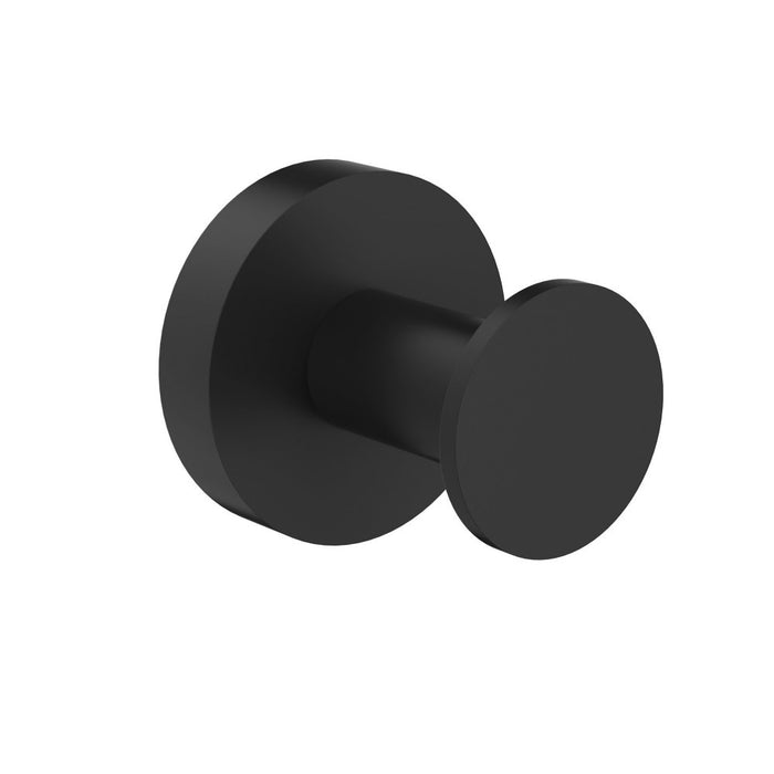 ACL Otus Slimline Stainless Steel Round Single Robe Hook