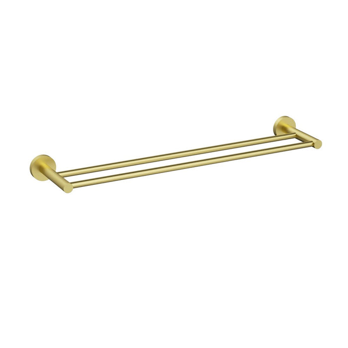 600mm ACL Otus Slimline Stainless Steel Double Round Towel Rail