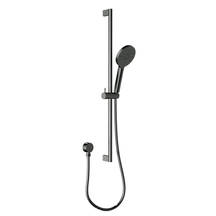 ACL Cora Brass Three functions Rail Shower