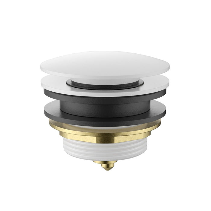 40mm ACL Brass Bath Removable Pop-up Waste No Overflow