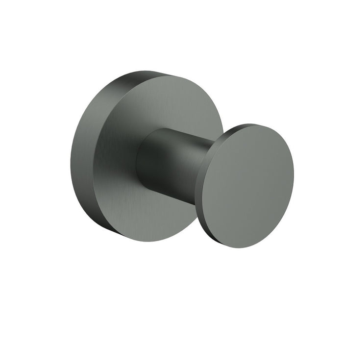 ACL Otus Slimline Stainless Steel Round Single Robe Hook