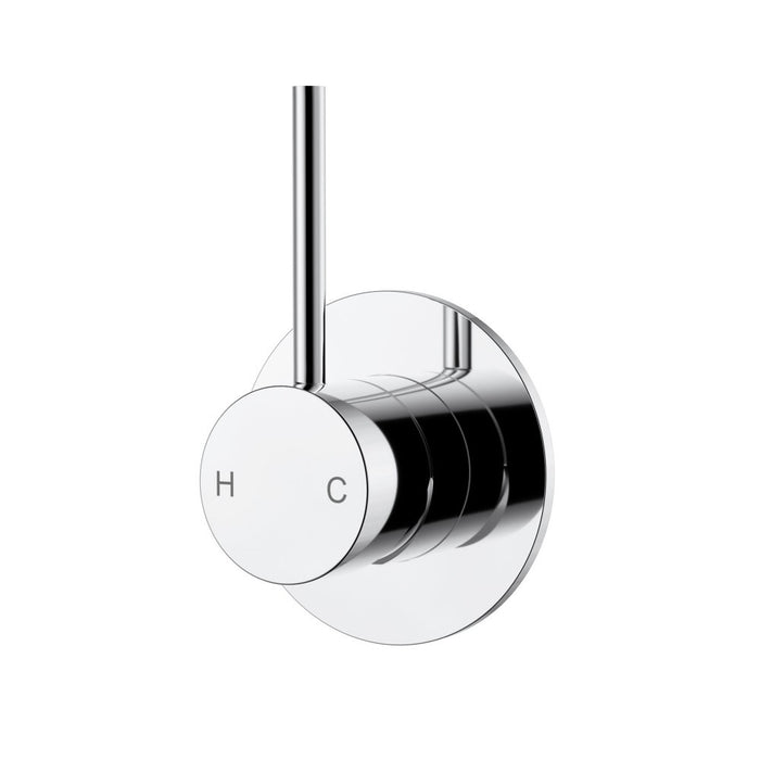 ACL Otus Slimline SS304 Stainless Steel Wall Mixer - Lever Up