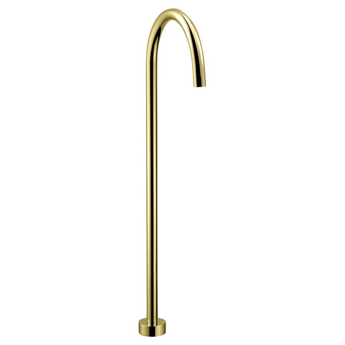 ACL Yale Brass Round Freestanding Bath Spout