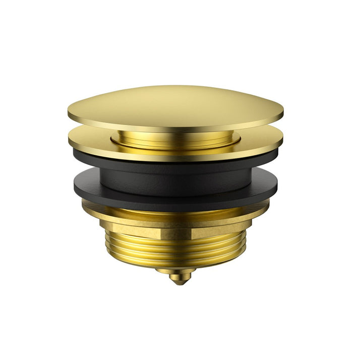 40mm ACL Brass Bath Removable Pop-up Waste No Overflow
