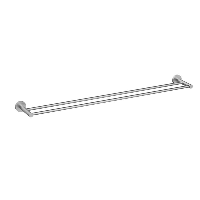 900mm ACL Otus Slimline Stainless Steel Double Round Towel Rail