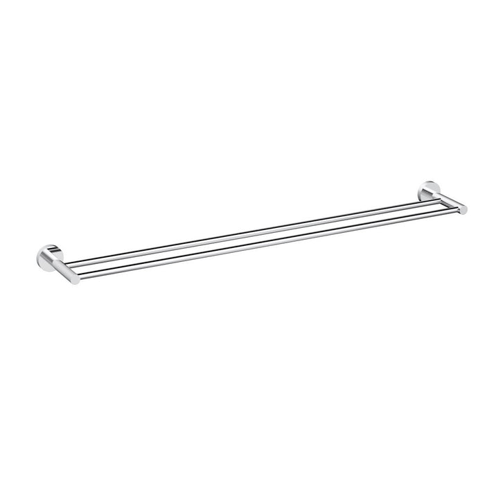 900mm ACL Otus Slimline Stainless Steel Double Round Towel Rail