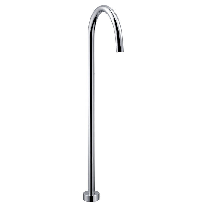 ACL Yale Brass Round Freestanding Bath Spout