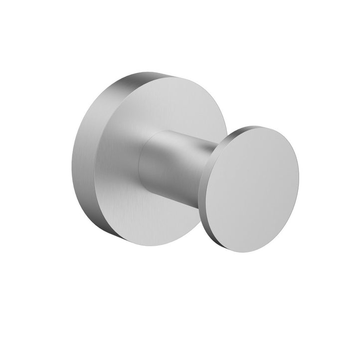 ACL Otus Slimline Stainless Steel Round Single Robe Hook