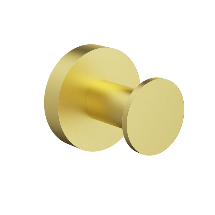 ACL Otus Slimline Stainless Steel Round Single Robe Hook